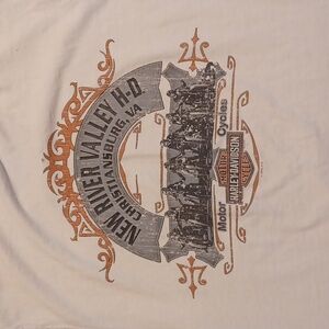 Harley Davidson tee shirt sleeveless size large distressed size large 2006